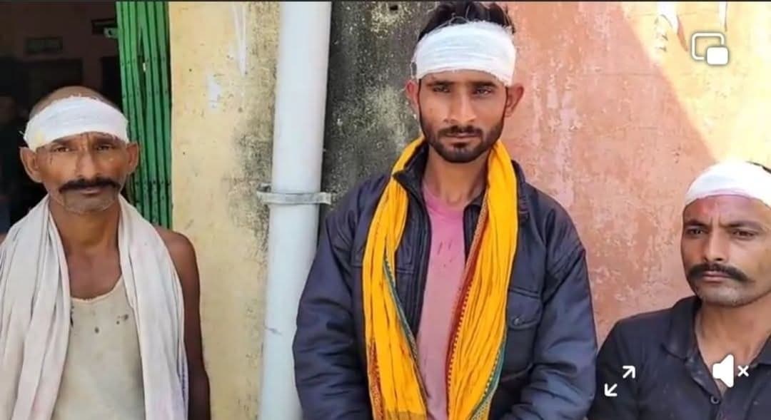 दरियापुर में होलिका दहन के दौरान  मारपीट, पांच लोग घायल