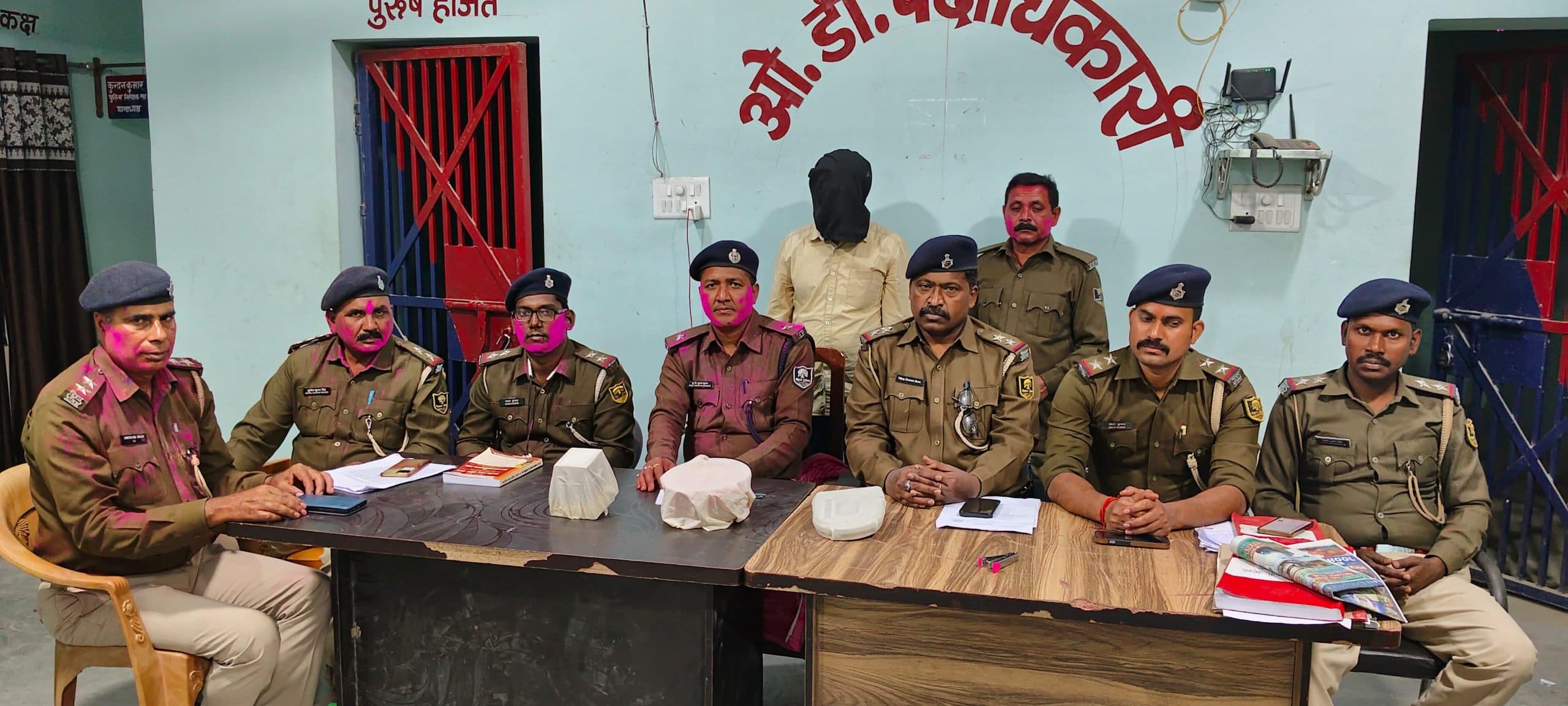 गांजा के साथ एक आरोपी गिरफ्तार