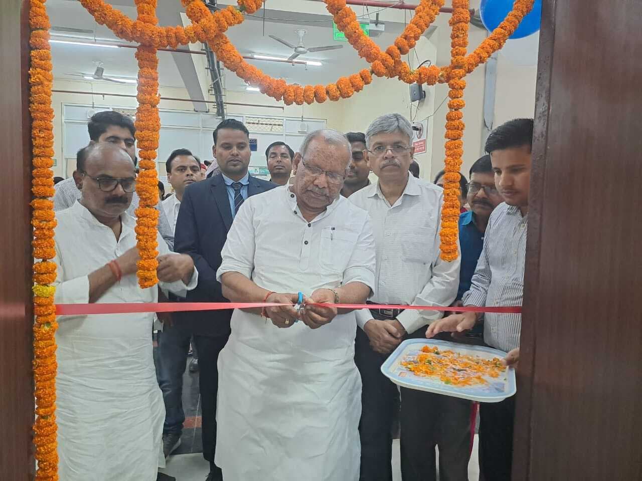 सदर अस्पताल में माइक्रोबायोलॉजिकल टेस्ट का उद्घाटन