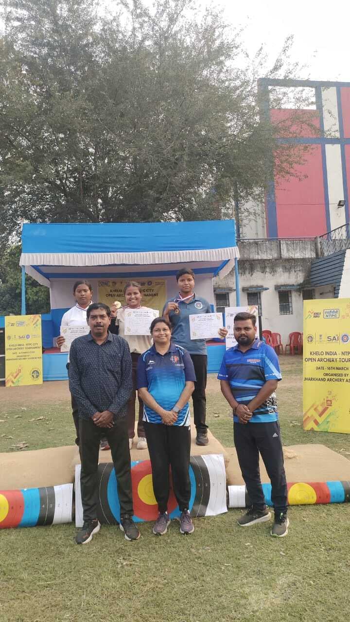 KHELO INDIA CITY OPEN ARCHERY : जमशेदपुर की राज अदिति बनी चैंपियन