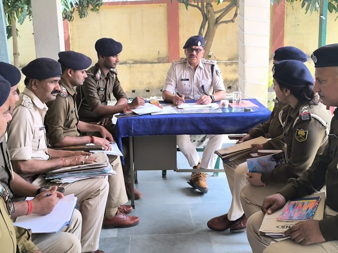 Madhubani News : डीएसपी ने भेजा थाने का किया निरीक्षण