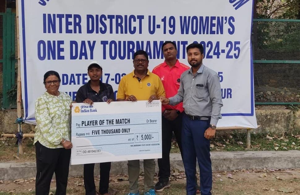 JSCA U19 WOMEN INTER DISTRICT CRICKET :  बोकारो ने लोहरदगा को 71 रन से हराया