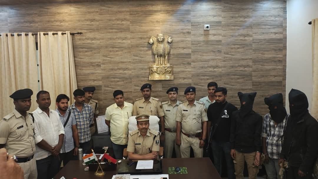 20 लाख मूल्य का 515 ग्राम स्मैक बरामद, तीन तस्कर गिरफ्तार