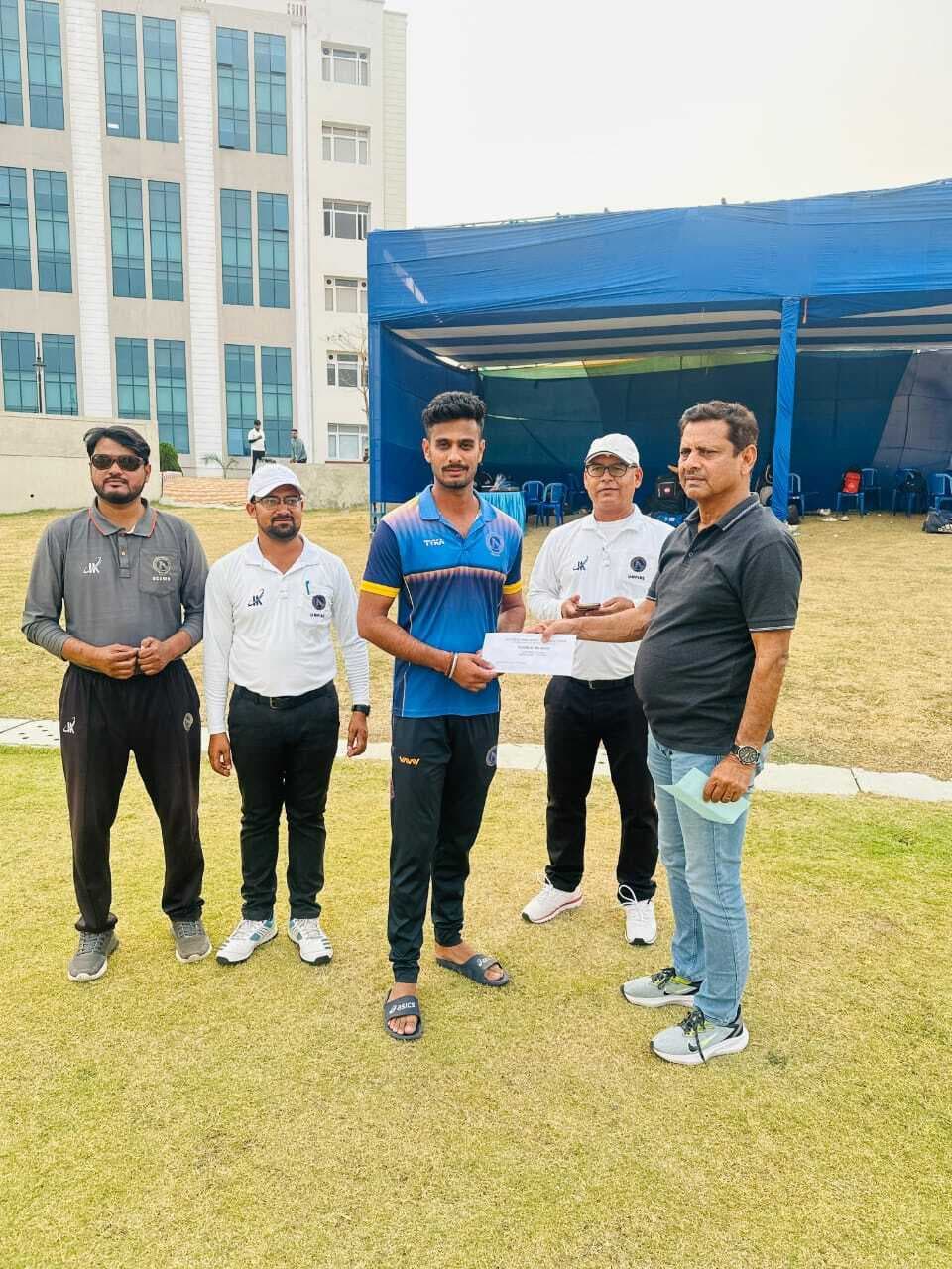 HP BODHANWALA TROPHY ARNAV SINHA : अर्णव सिन्हा के शतक से जमशेदपुर की टीम जीती