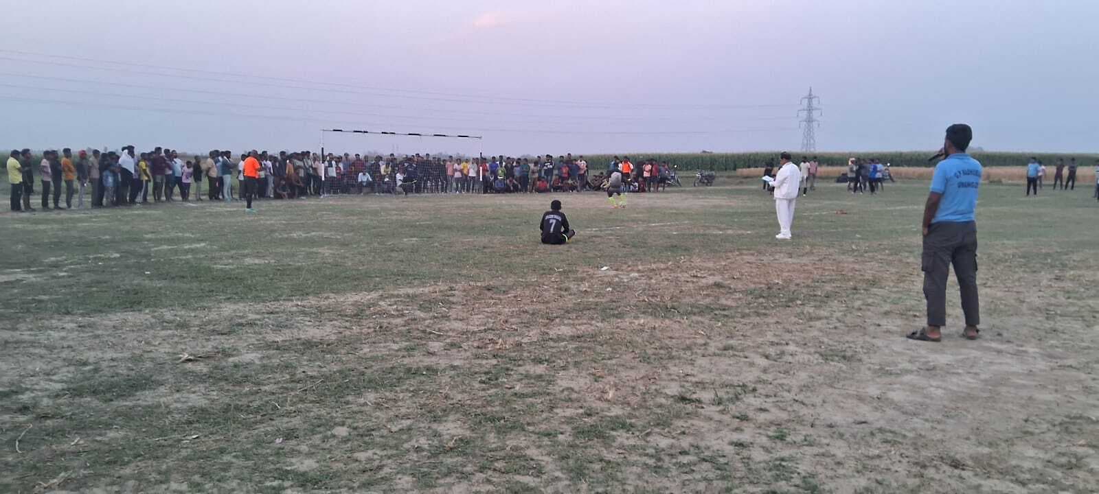 Bhagalpur news उद्घाटन मैच में इलेवन स्टार बरहपुरा की टीम विजयी