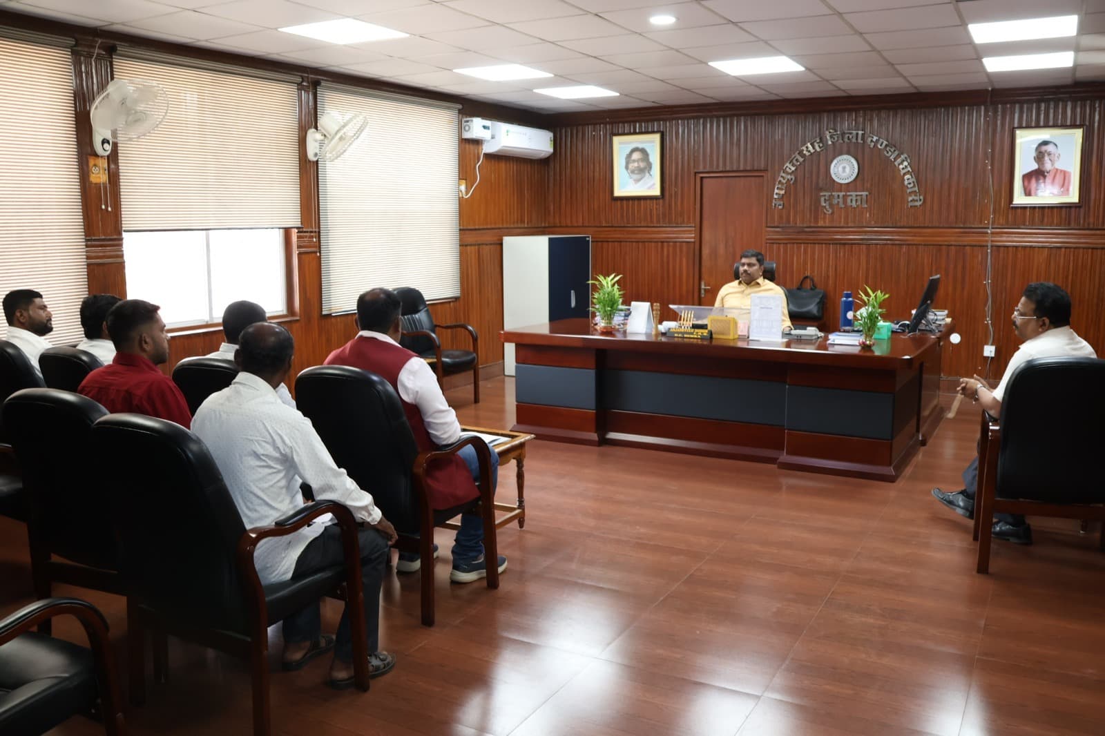 चुनाव प्रक्रिया मजबूत बनाने व निष्पक्ष संपन्न कराने पर हुई चर्चा