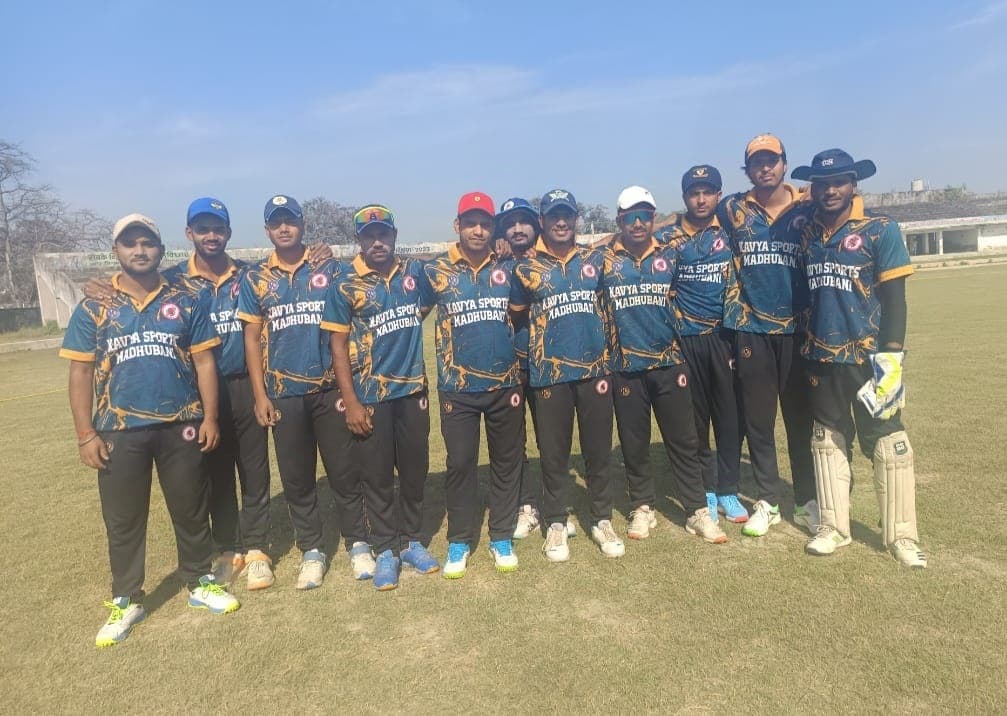 मिथिला जोन अंडर- 23 में मधुबनी ने शिवहर को छह विकेट से हराया