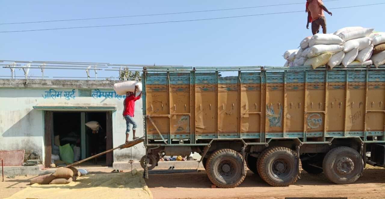 लक्ष्य की तुलना में 38.19 प्रतिशत ही धान की खरीदारी