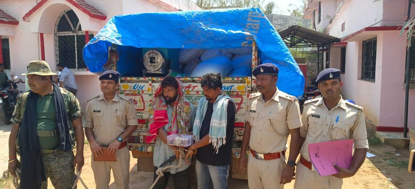 मुरहू में 72 लाख के डोडा के साथ दो सगे भाई गिरफ्तार