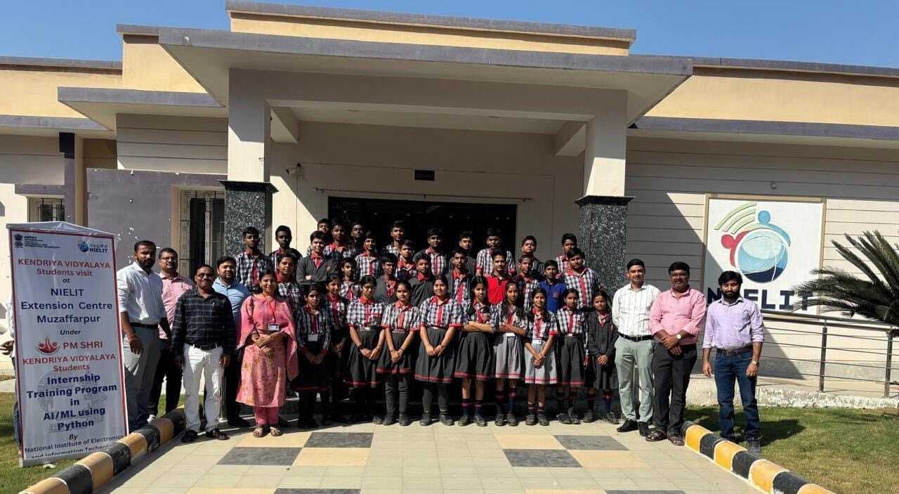 केंद्रीय विद्यालय के विद्यार्थियों ने मुजफ्फरपुर में आर्टिफिशियल इंटेलिजेंस से संबंधित लिया प्रशिक्षण