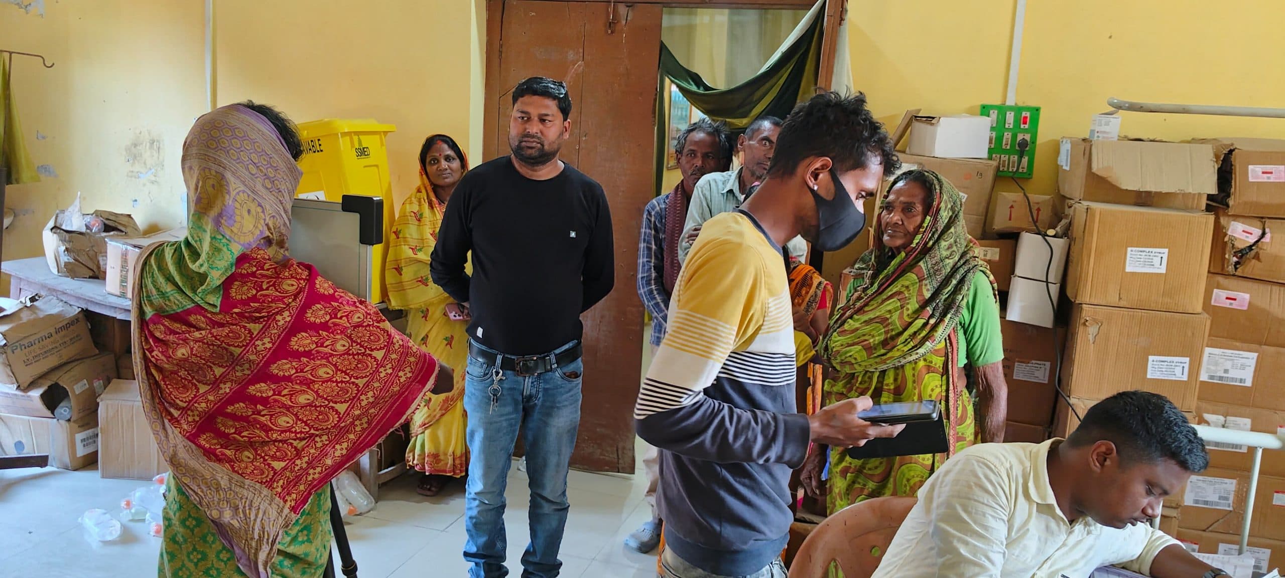 टीवी जांच को लेकर लगाया गया शिविर