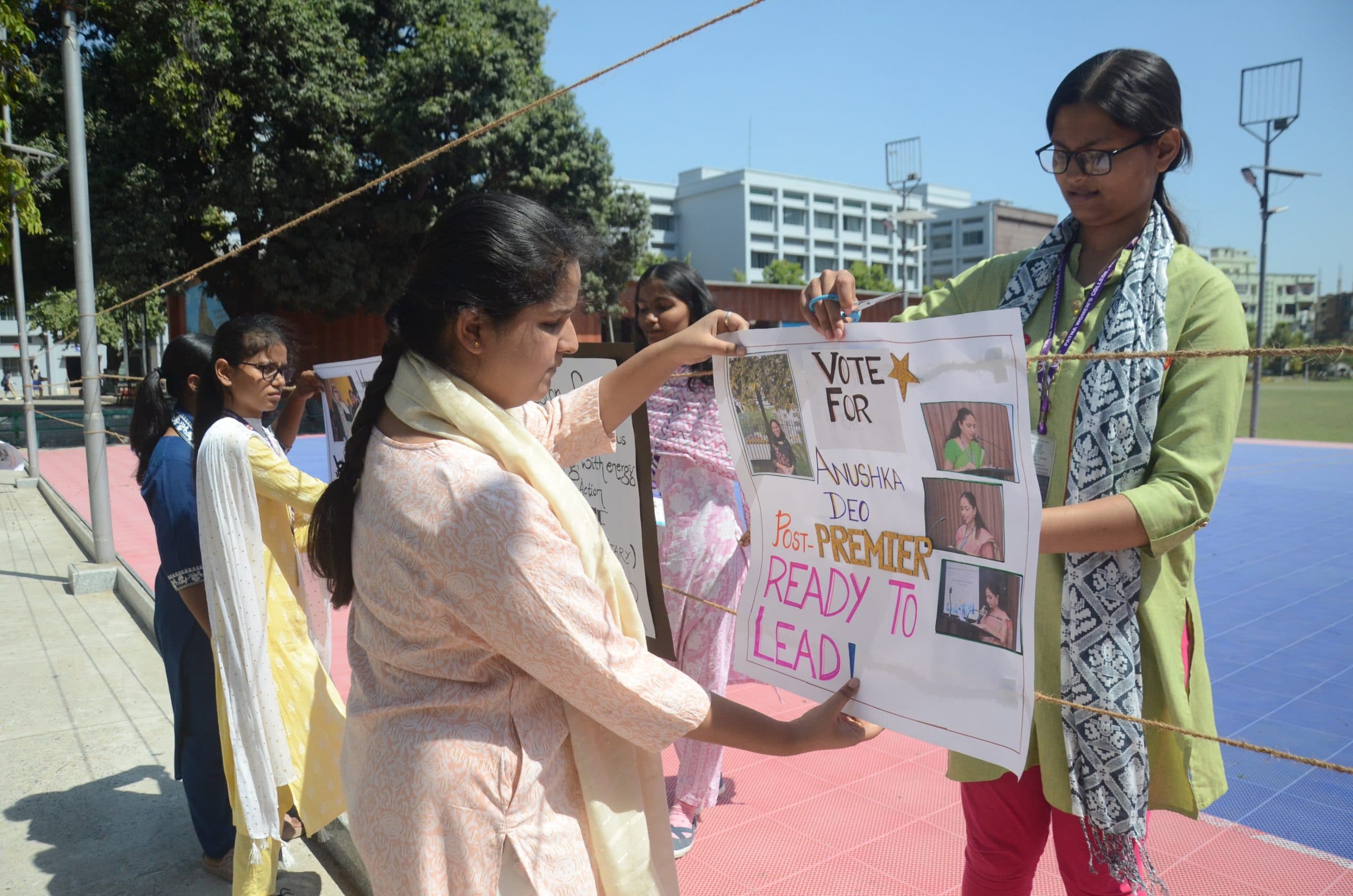 पटना वीमेंस कॉलेज में कैंपेनिंग समाप्त, 21 को होगा चुनाव