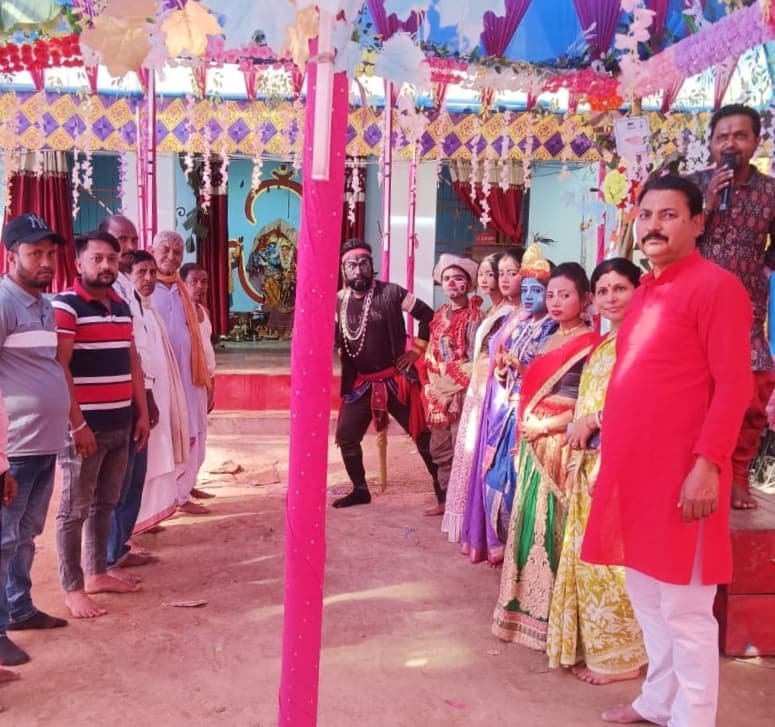 24 प्रहर हरिनाम संकिर्तन कार्यक्रम संपन्न