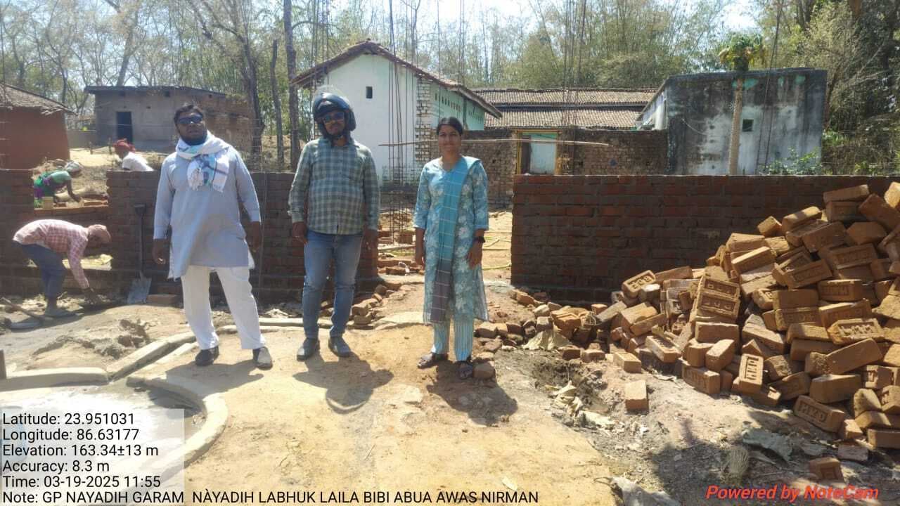 बीपीओ ने मनरेगा की योजनाओं का किया निरीक्षण