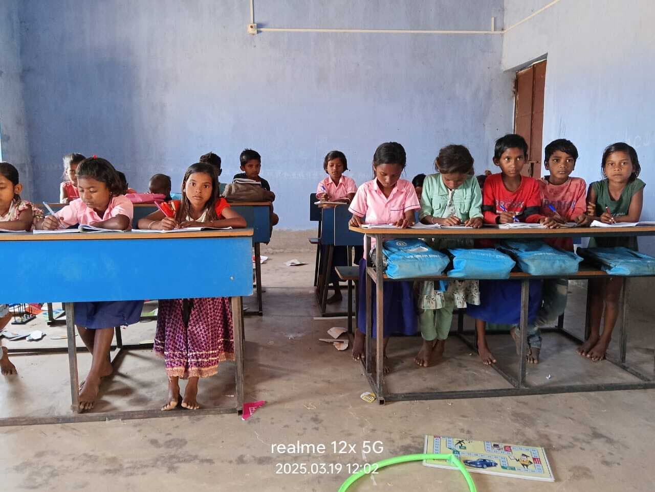 शांतिपूर्ण माहौल में वर्ग एक से सात तक हुई वार्षिक परीक्षा