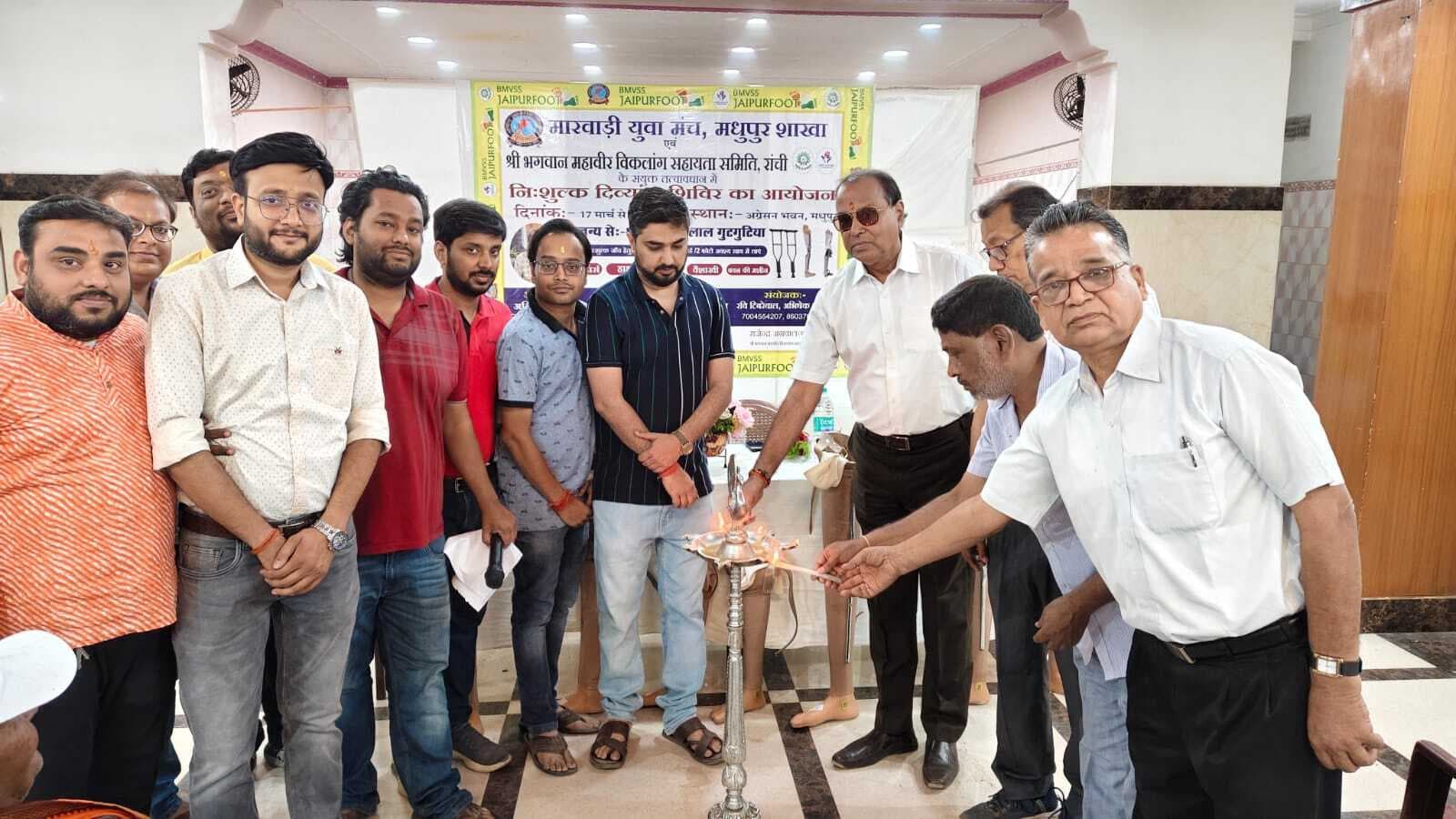 शिविर में 41 दिव्यांगों को मिला कृत्रिम अंग