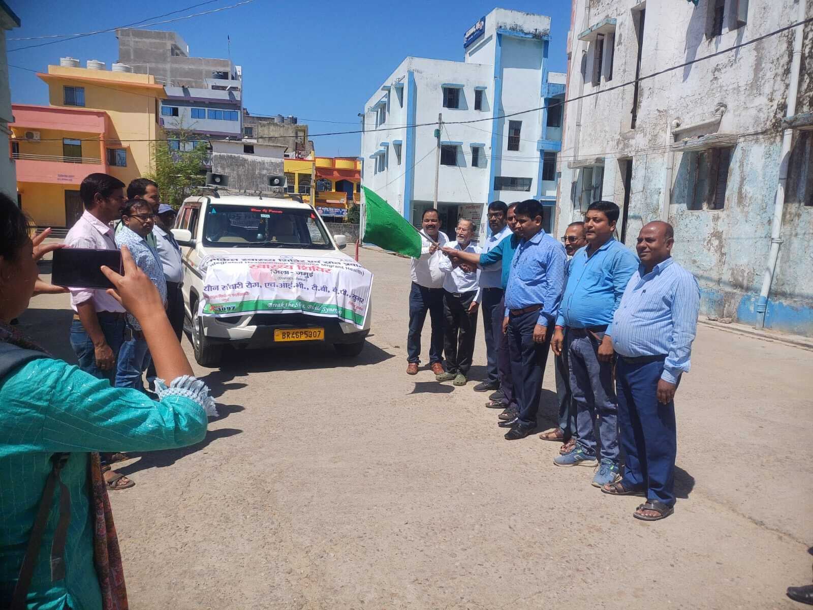 कैंप में 145 लोगों की गयी एचआइवी जांच