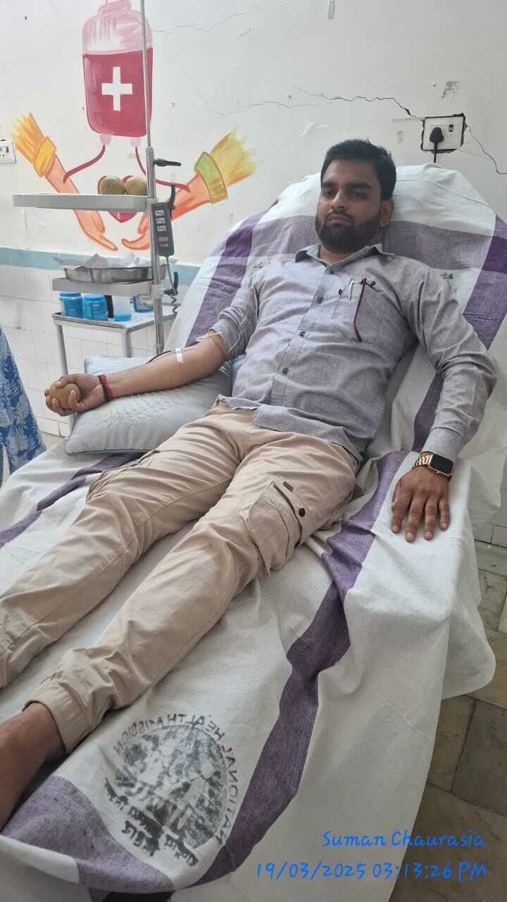 रक्तदान करने से शरीर को एक अलग ऊर्जा होता है प्राप्त