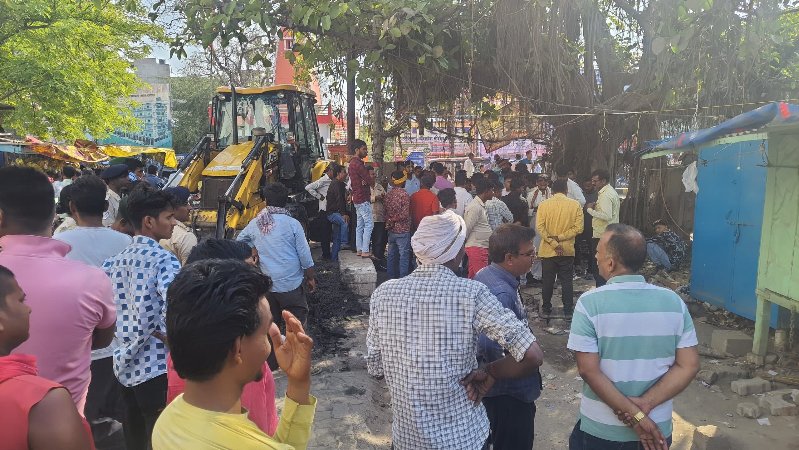 Aurangabad News : कचहरी रोड में चला अतिक्रमण हटाओ अभियान