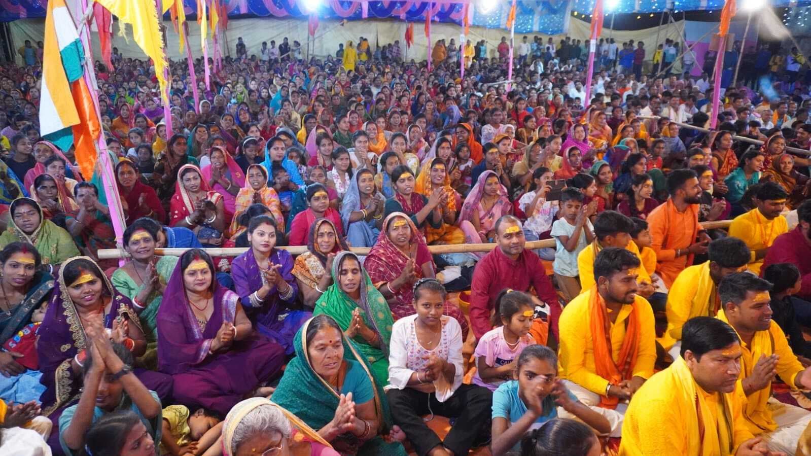 Bhagalpur news परमात्मा के चौबीसों अवतारों की कथा है भागवत कथा : आचार्य ओमप्रकाश