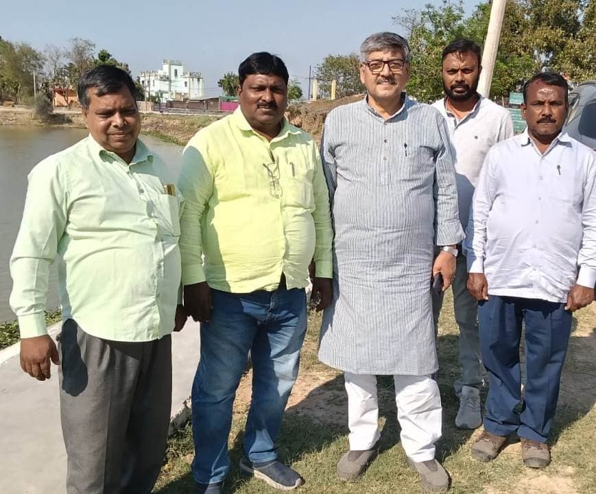 Bhagalpur news आनंद माधव ने सुलतानगंज का दौरा कर जानी जनहित की समस्याएं