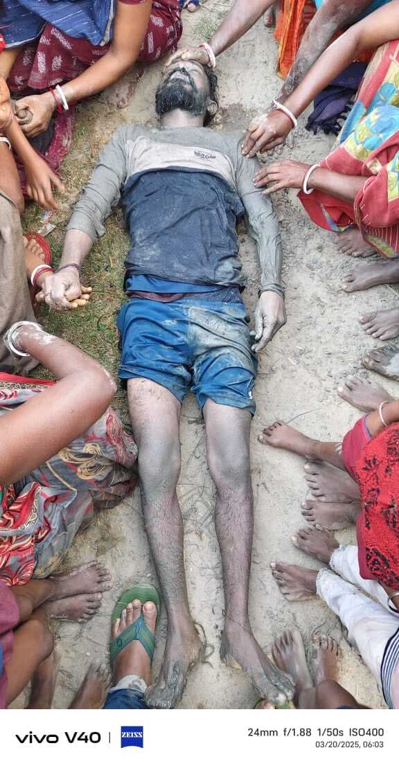 मछली पकड़ने के दौरान पानी में डूबने से हुई मौत