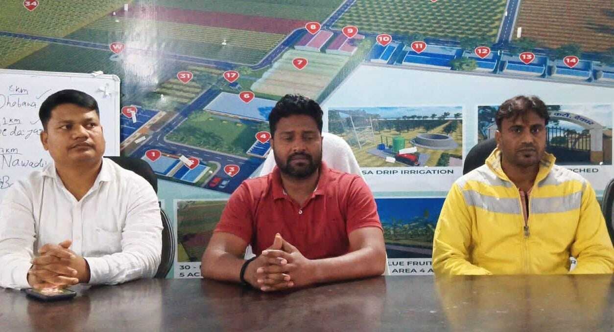 अंतरराज्यीय परिभ्रमण में आये किसानों को मिला प्रशिक्षण