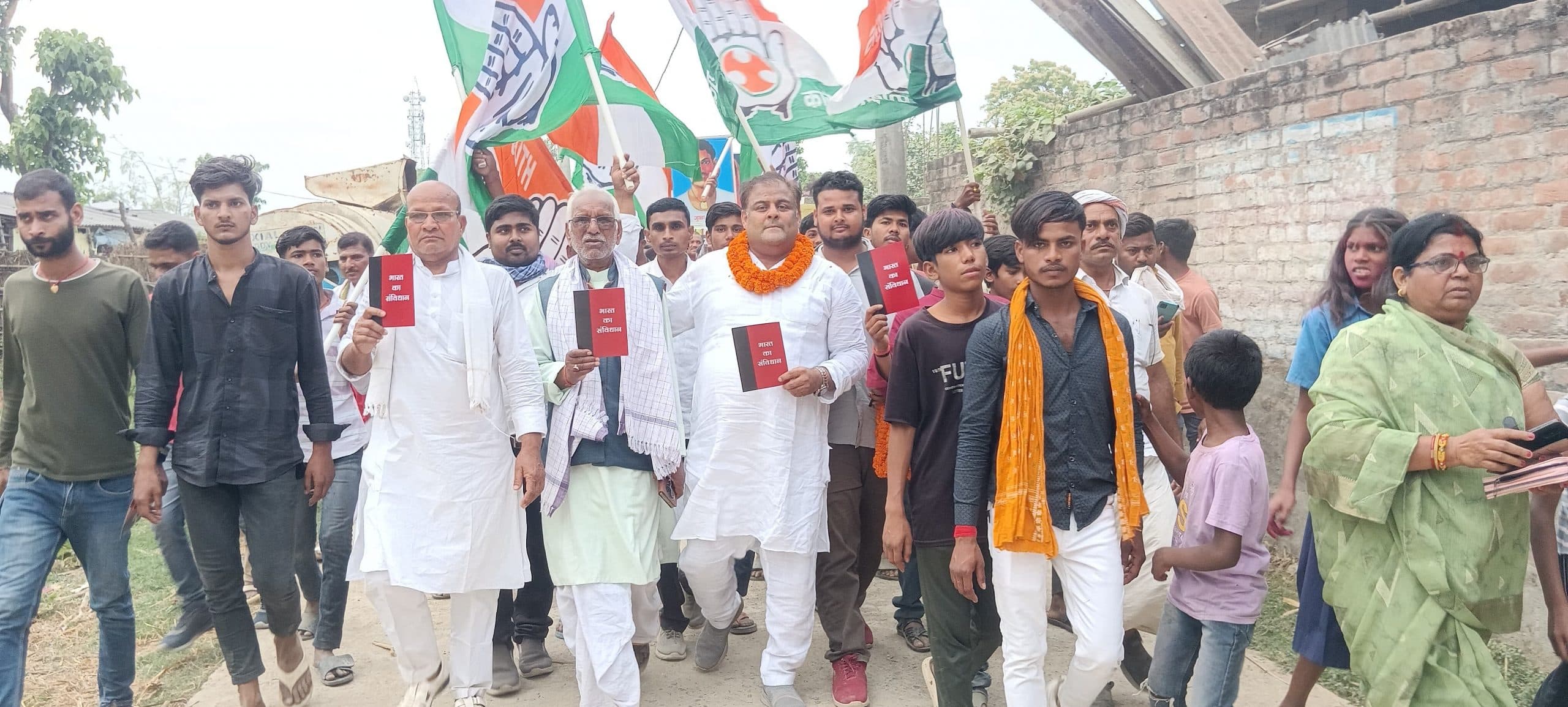 हक, अधिकार, मान सम्मान के लिए निकाला गया संविधान यात्रा