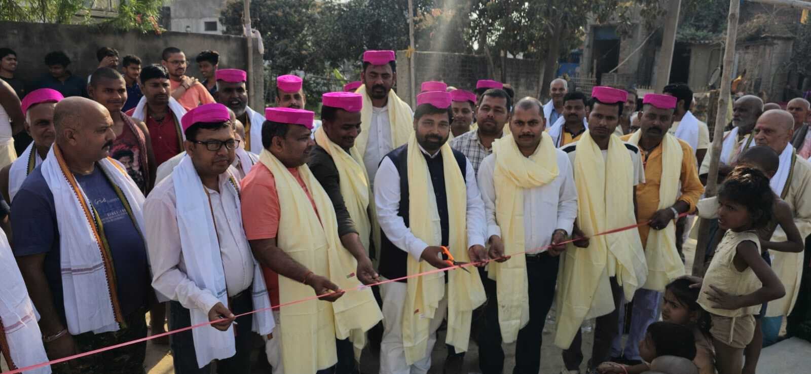 Madhubani News : नव निर्मित योजनाओं का किया उद्घाटन