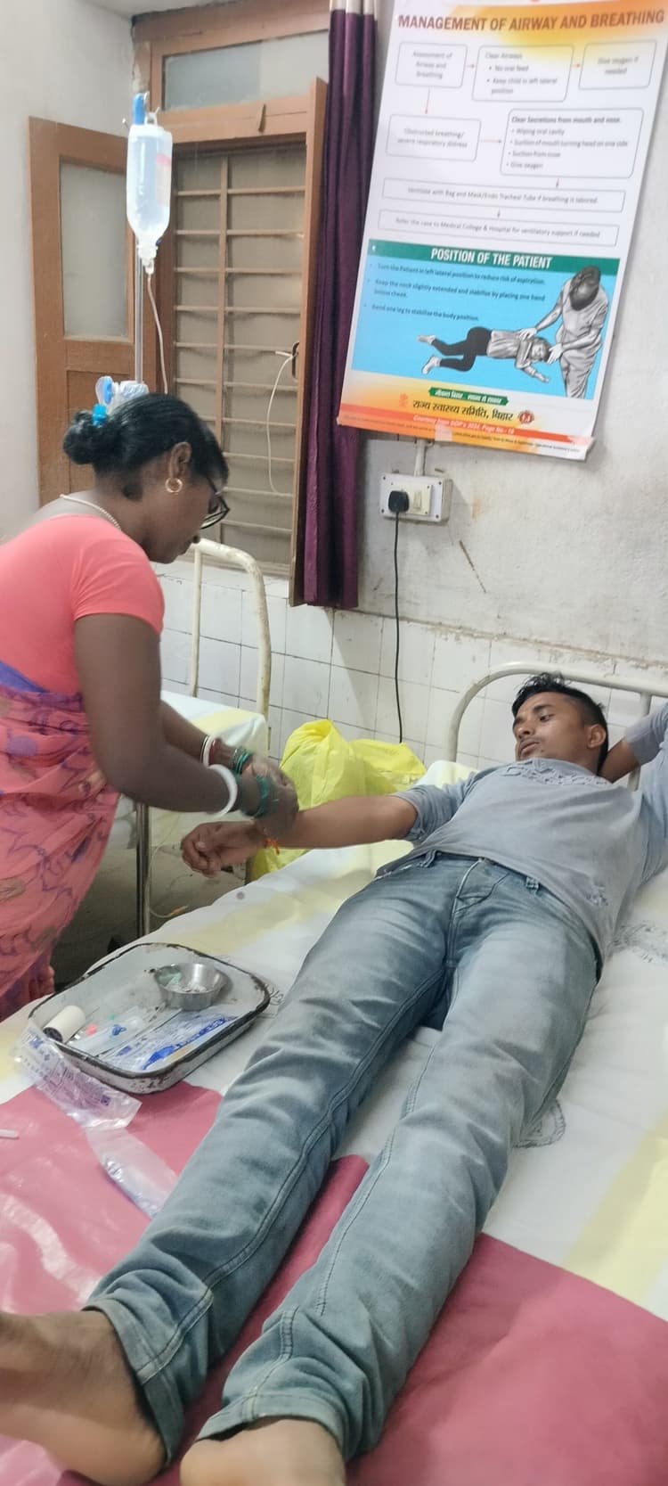 बालू घाट के मुंशी को ठेकेदार ने गोली मारी, जख्मी