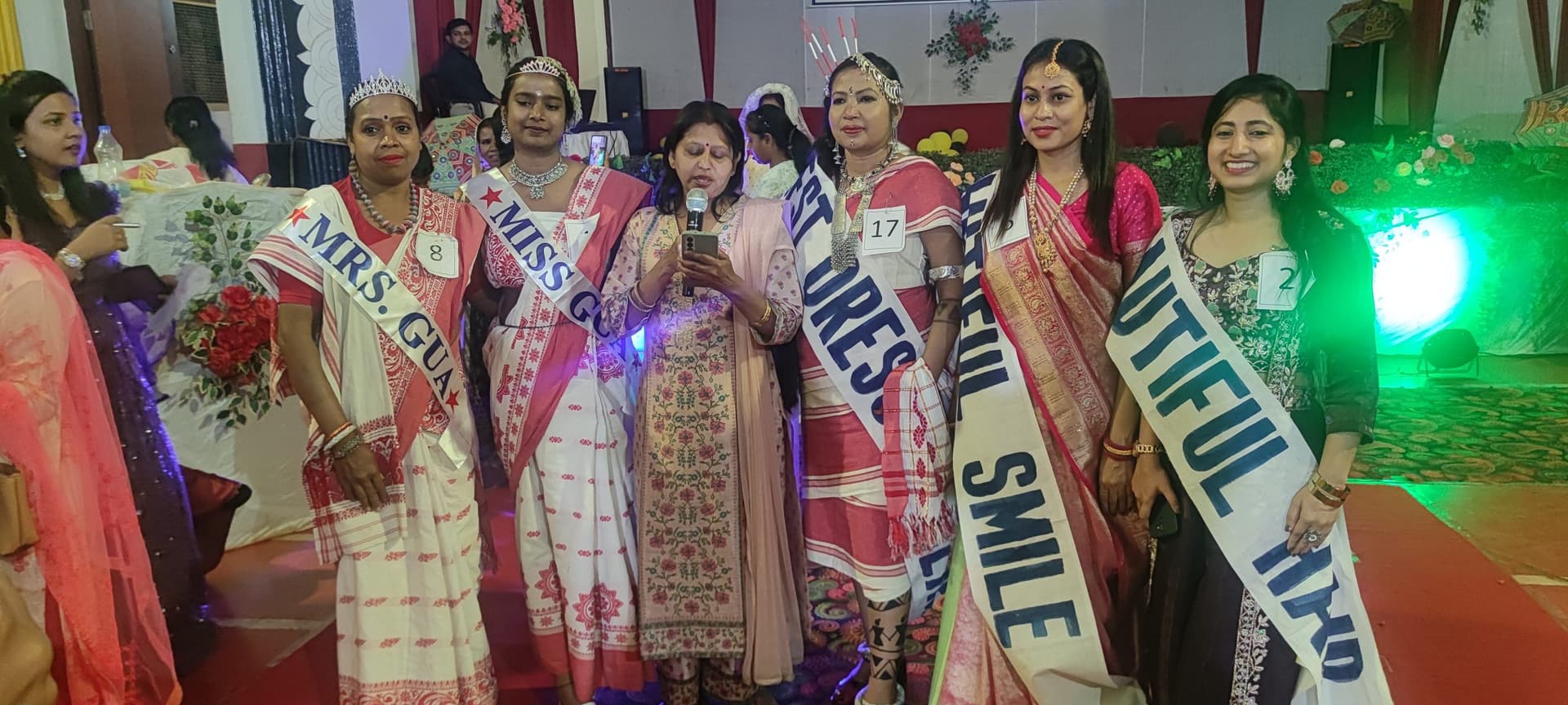 Chaibasa News : एन्नी सामद को को मिला मिस गुवा का खिताब