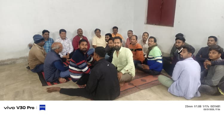 महावीर मंडल देवी मंडप की बैठक