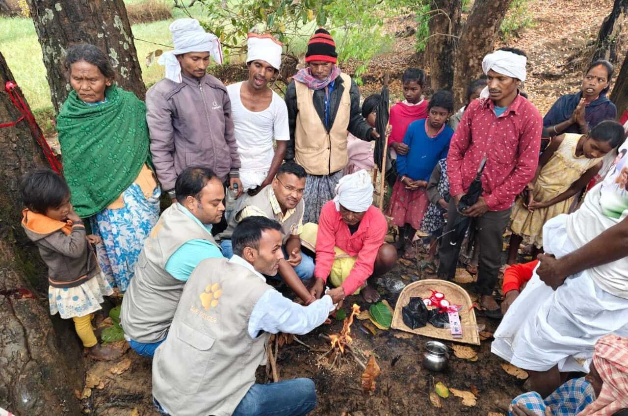 वन सरहुल का आयोजन, वृक्षों को बचाने का संकल्प