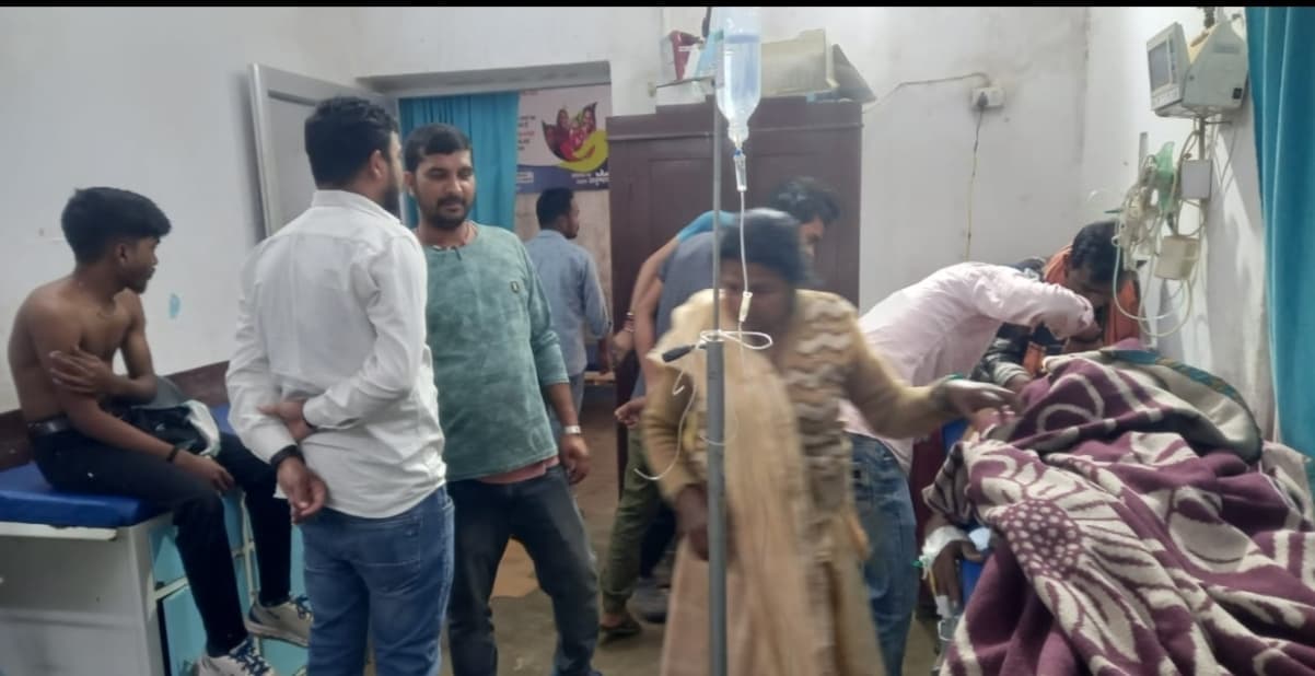 कॉलेज गये पिता पुत्र पर मधुमक्खियों ने किया हमला, दोनों घायल, पिता रेफर