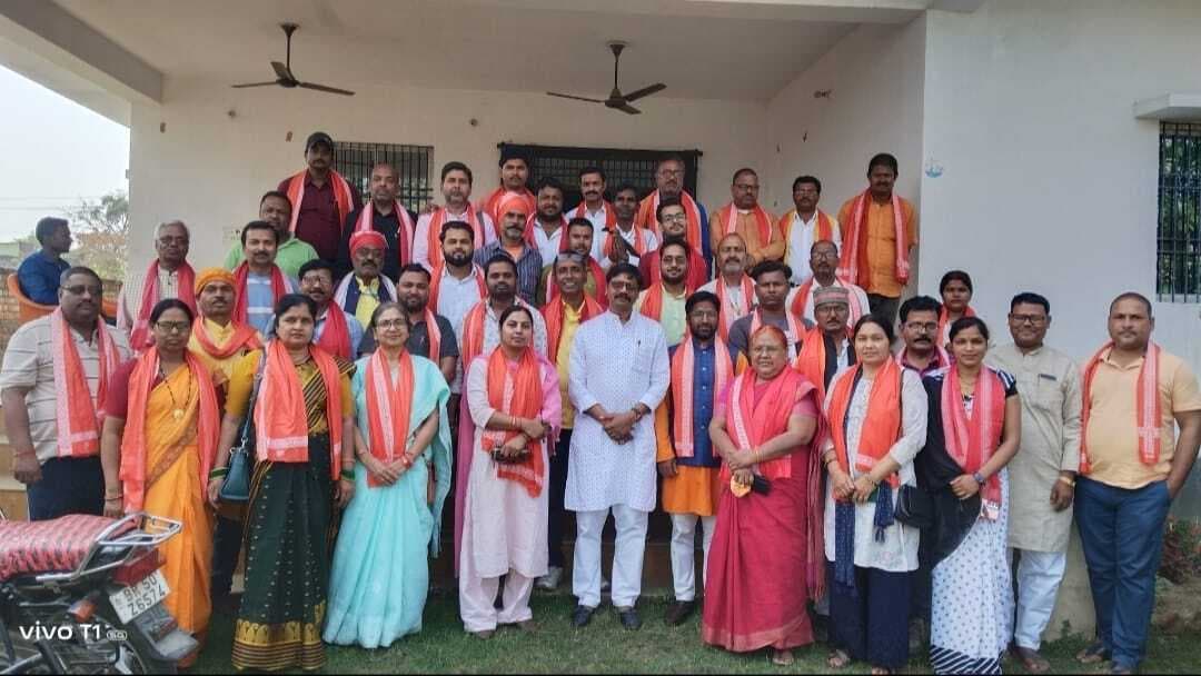 भारतीय जनता पार्टी की हुई बैठक