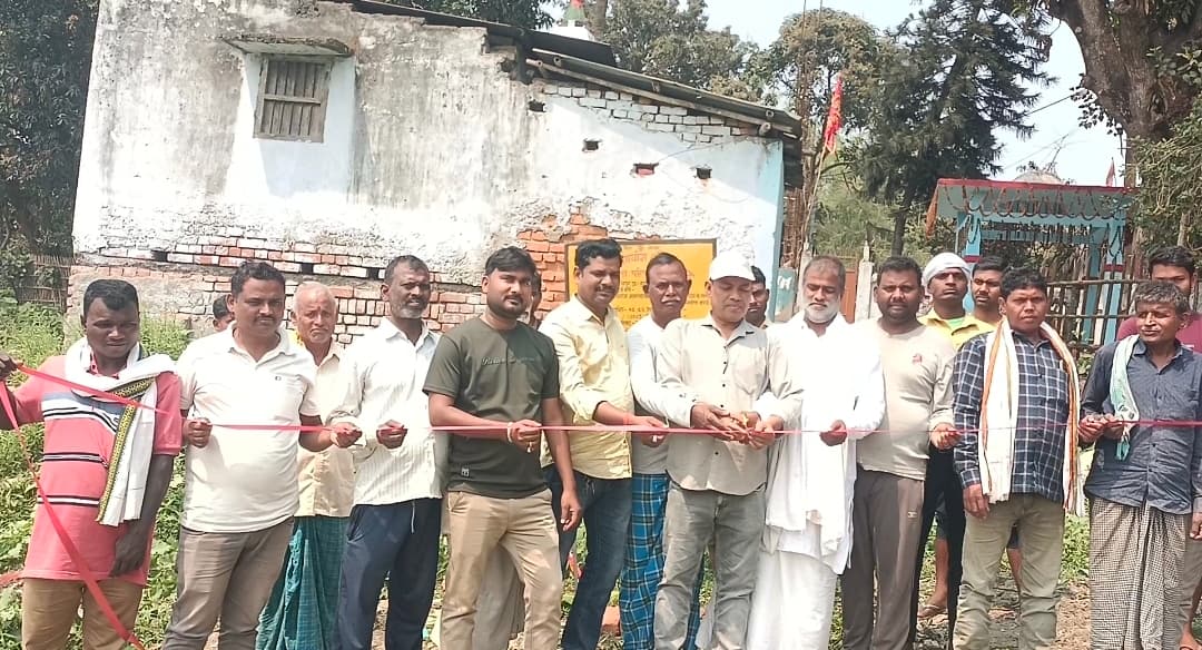 14 लाख 49 हजार से छठ घाट निर्माण कार्य शुरू