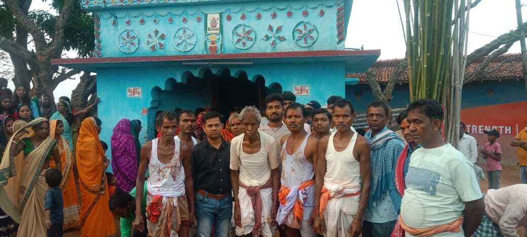 नारायणपुर और दुलाडीह में हुई चैती काली पूजा