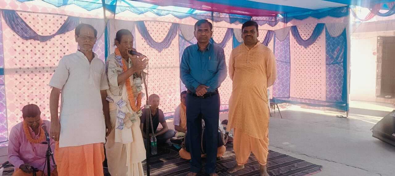 गायछांद में 24 प्रहर अखंड हरिनाम संकीर्तन आयोजित