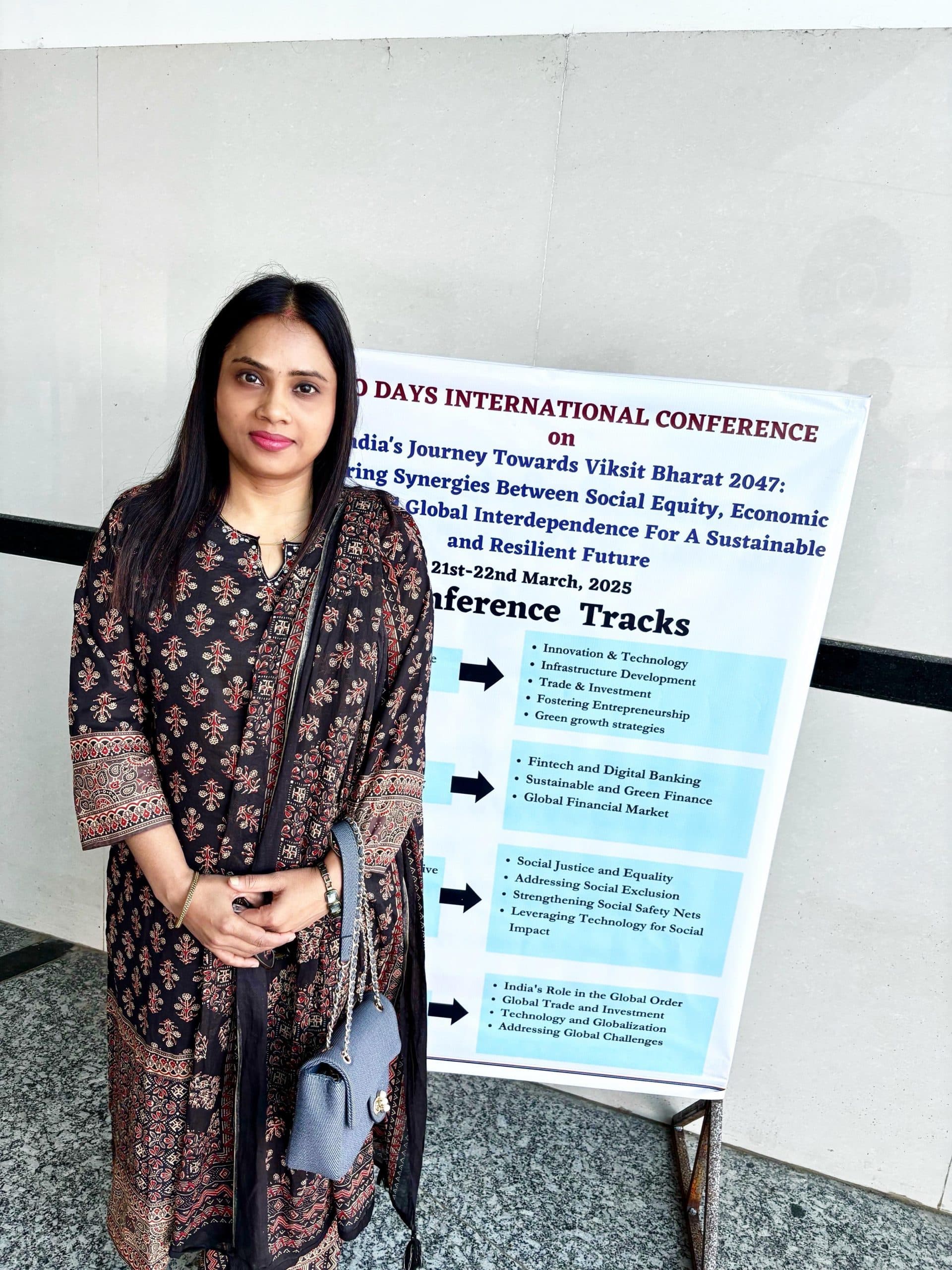 एमयू की प्राध्यापिका ने अंतरराष्ट्रीय सम्मेलन में प्रस्तुत किया शोधपत्र