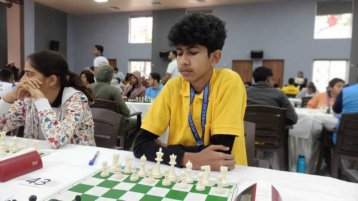 jamshedpur chess plyer devanjan sinha :  नेशनल रैपिड चेस टूर्नामेंट में देवांजन का शानदार प्रदर्शन