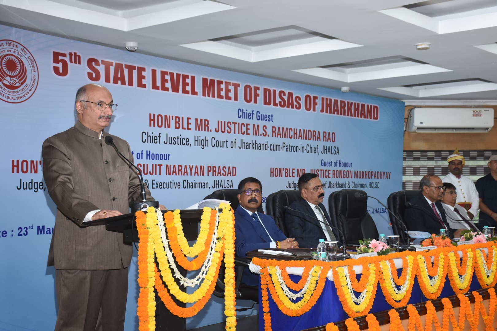 Ranchi News : वंचितों को न्याय दिलाने में सहायक बने डालसा : जस्टिस एमएस रामचंद्र राव