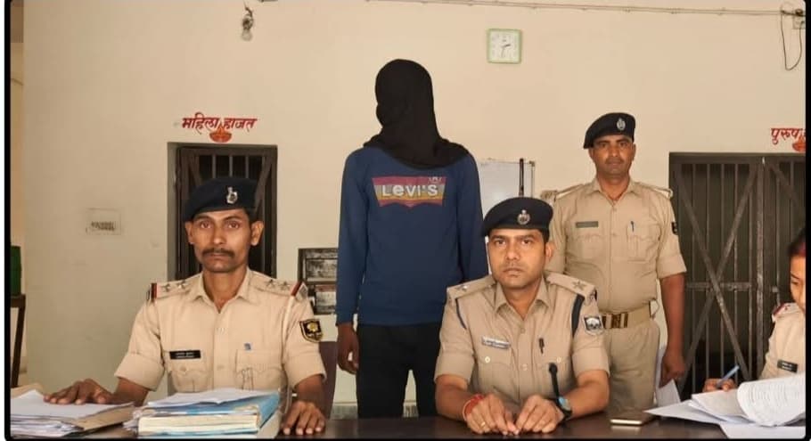 लूट कांड में छह वर्षों से फरार आरोपित को गिरफ्तार कर भेजा जेल