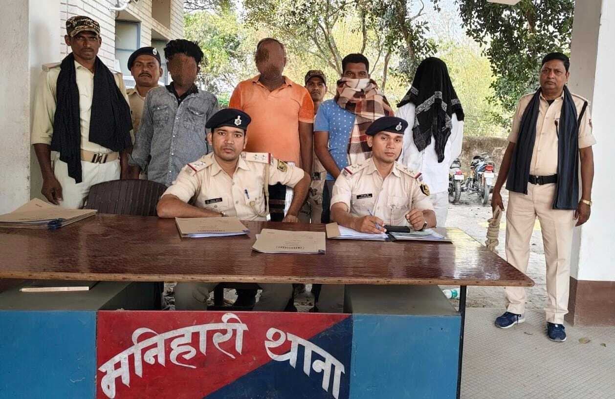 पुलिस ने वारंटी समेत कई मामले के आरोपित को किया गिरफ्तार