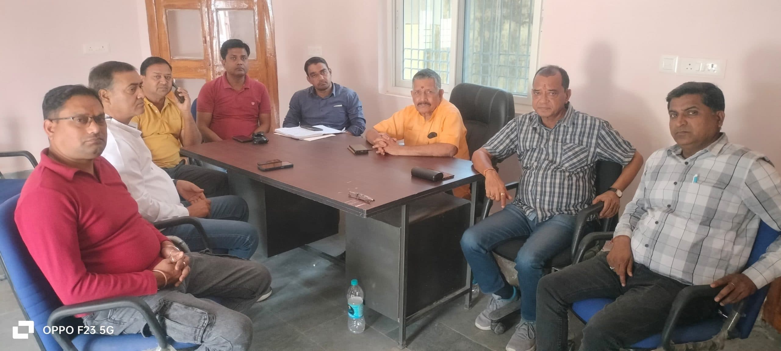 भारतीय रेडक्रॉस सोसाइटी की बैठक, शिविर पर चर्चा