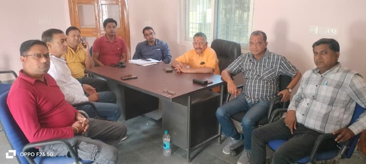 भारतीय रेडक्रॉस सोसाइटी की बैठक, शिविर पर चर्चा