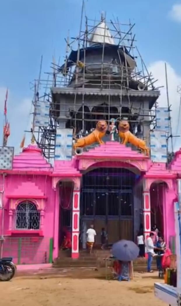 बौंसी में जोरों पर चैती नवरात्र और रामनवमी की तैयारी