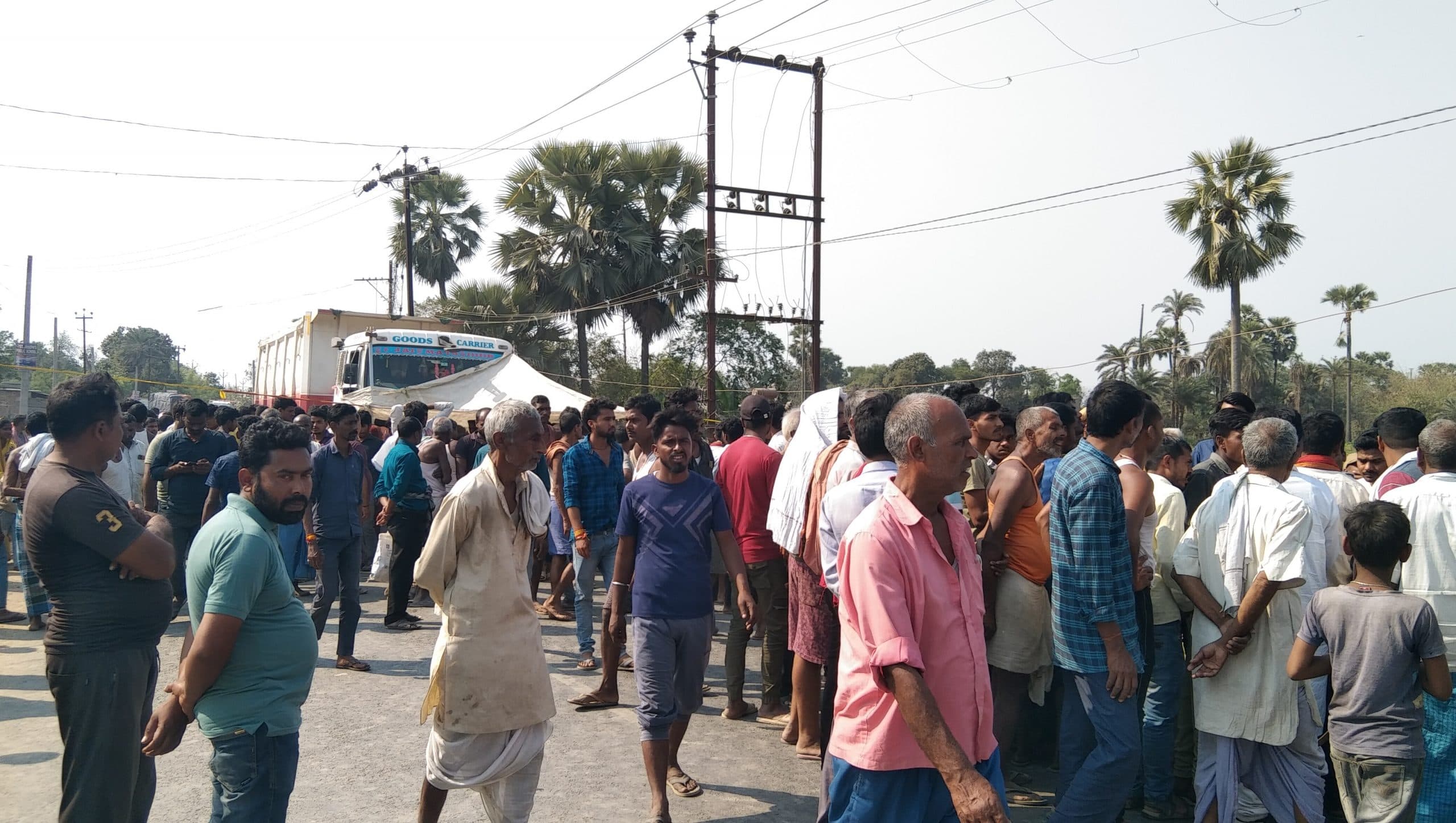 Samastipur News:ट्रक की ठोकर से दो बाइक सवार युवकों की मौत, एक गंभीर