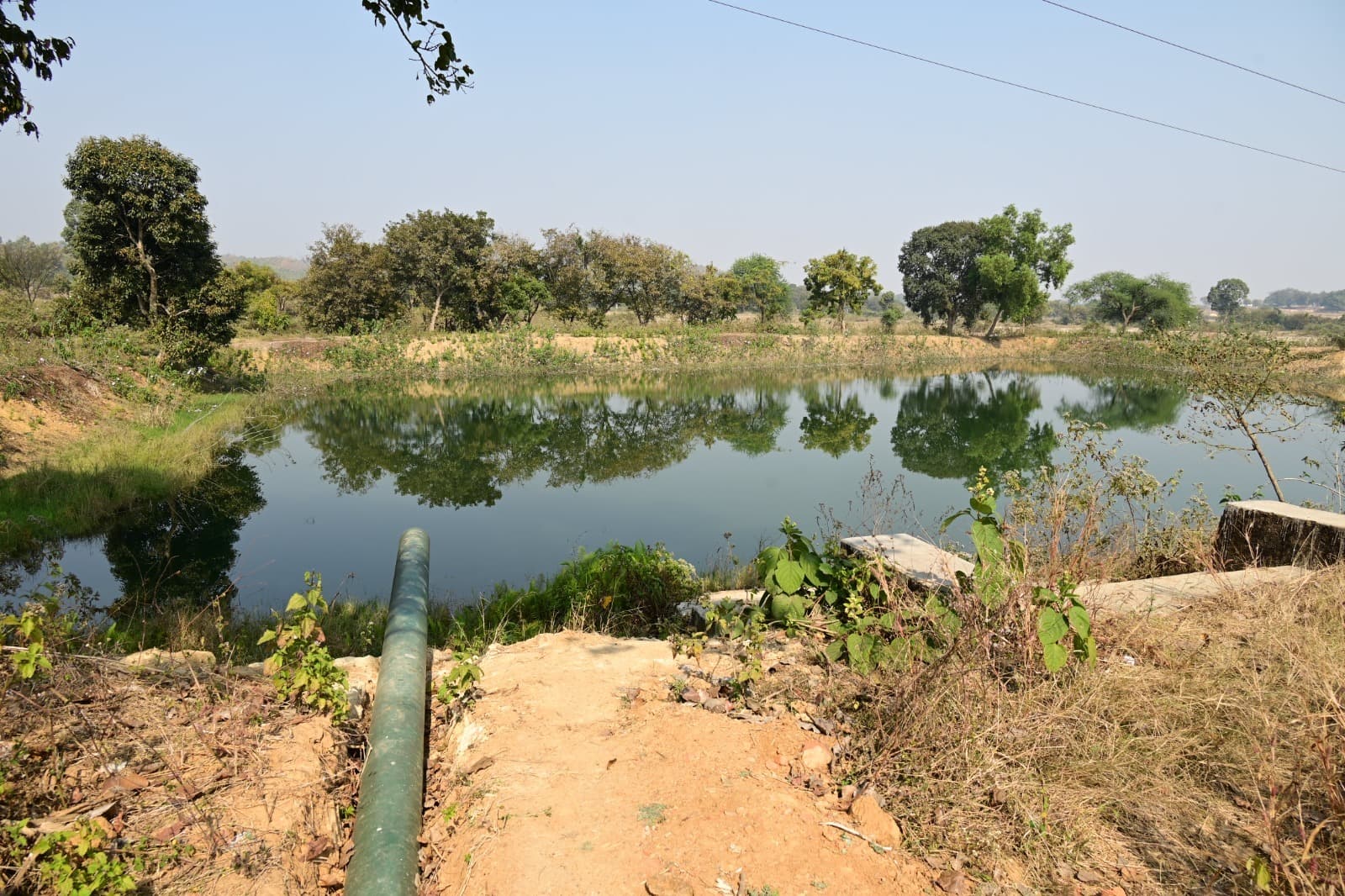 West Singbhum News : जगन्नाथपुर के आठ गांवों के किसानों को सालोंभर खेती को मिलेगा पानी