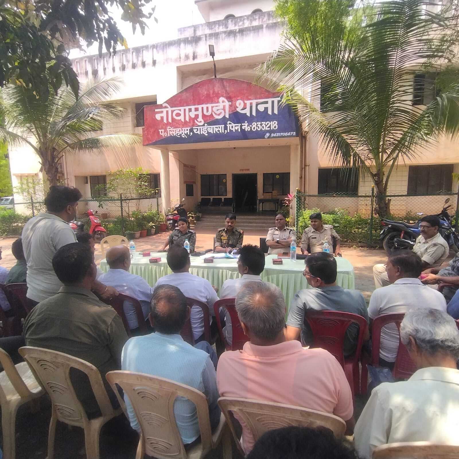 Chaibasa News : सेंटर कैंप-डांगुवापोसी में 6 को व नोवामुंडी बाजार में रामनवमी जुलूस 7 को