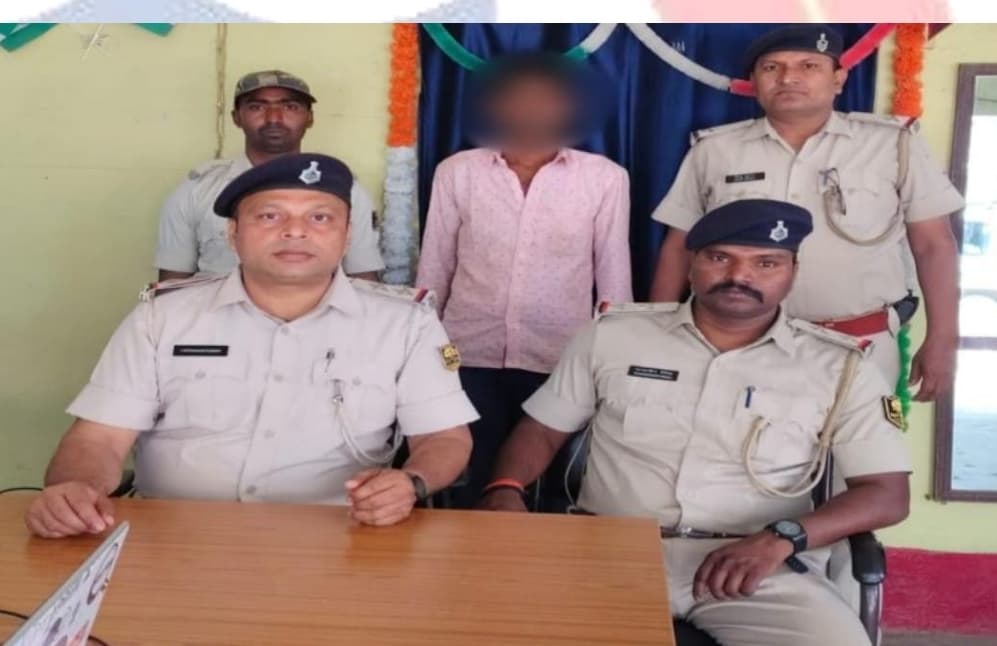 जमुई के लक्ष्मीपुर से हत्यारोपी  गिरफ्तार